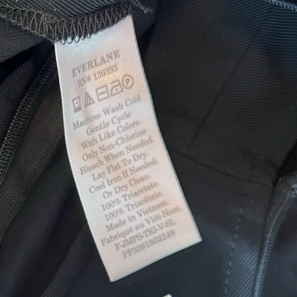 Everlane Japanese GoWeave Black Jumpsuit NWT - Picture 14 of 15